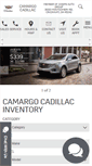 Mobile Screenshot of camargocadillac.com